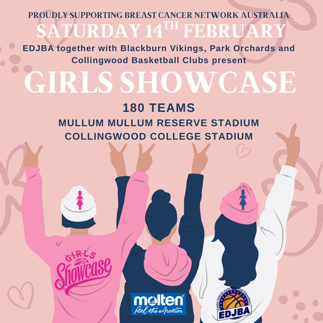 Girls Showcase flyer