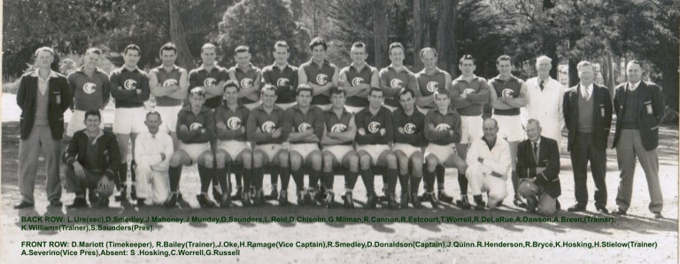 1962 Premiership Team First 18
